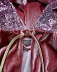 Enchanting Pink Riding Hood Cape Costume