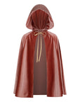 Enchanting Pink Riding Hood Cape Costume