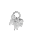 Maltipoo Silver Dog Charm