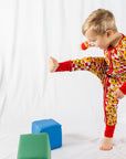 Soft Bamboo Zip Onesie Sleeper with Fold Over Hands & Feet - Stylish & Comfy for Baby by NIXX BABY at brixbailey.com
