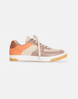Beige Leather Sneakers for Women