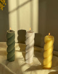 Marshmallow Shaped Pillar Candle