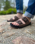 Märt Men's Sandals – Dark Brown Nubuck