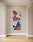 Modern Geometric Triangle Tapestry