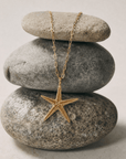 Maxi Gold Ocean Starfish Necklace