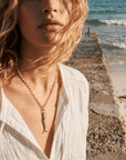 Maxi Mermaid Gold Necklace - Zennor