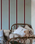 Blue Stripe Wallpaper for Stylish Interiors