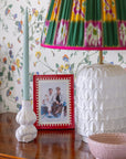 Mayfair Trinket Hold All Rattan Basket in Pink