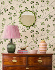 Mayfair Trinket Hold All Rattan Basket in Pink