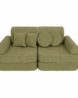 Medium Modular Sofa for Kids - Slimcord Lime