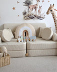 Medium Modular Sofa for Kids - Slimcord Lavender