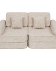 Medium Modular Sofa for Kids - Tangle Marshmallow Beige