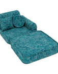 Medium Modular Sofa for Kids - Tangle Lagoon Blue