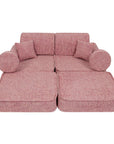 Medium Modular Sofa for Kids - Tangle Bubblegum Pink