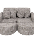 Medium Modular Sofa for Kids - Tangle Moon Grey Plus
