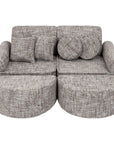 Medium Modular Sofa for Kids - Tangle Moon Grey Plus