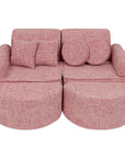 Medium Modular Kids Sofa in Bubblegum Pink