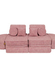 Medium Modular Sofa for Kids - Tangle Bubblegum Pink Plus
