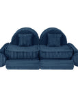 Medium Modular Sofa for Kids - Churros Blue Plus