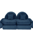 Medium Modular Kids Sofa in Churros Blue
