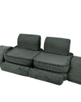 Medium Modular Sofa for Kids - Churros Forest Green Plus