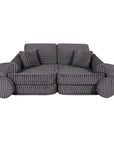 Medium Modular Sofa for Kids - Churros Jurassic Grey Plus