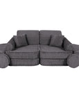 Medium Modular Sofa for Kids in Jurassic Grey