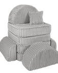 Medium Modular Sofa for Kids - Churros Moon Grey Plus