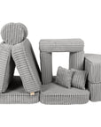 Medium Modular Sofa for Kids in Moon Grey
