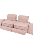 Medium Modular Sofa in Churros Pink for Kids