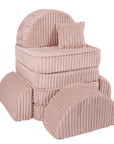 Medium Modular Sofa for Kids - Churros Pink Plus