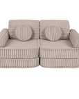 Medium Modular Sofa for Kids in Churros Beige