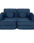 Medium Modular Sofa for Kids - Churros Blue