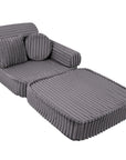 Medium Modular Sofa for Children Jurassic Grey