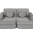 Medium Modular Sofa for Kids in Moon Grey