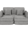 Medium Modular Sofa for Kids in Moon Grey