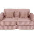 Medium Modular Sofa for Kids - Churros Pink