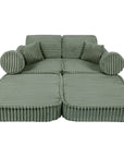 Medium Kids Sofa - Compact, Stylish, and Comfortable for Play and Relaxation by MeowBaby at www.brixbailey.com