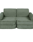Medium Modular Sofa for Kids Sage Green