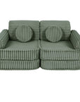 Medium Modular Sofa for Kids - Churros Sage Green