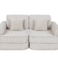 Medium Modular Sofa for Kids - Churros White