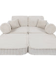 Medium Modular Sofa for Kids - Churros White