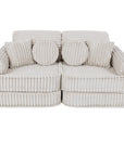 Medium Modular Sofa for Kids in Churros White