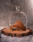 Medium Vintage Glass Cloche Domes