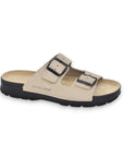 Meeliku Leather Sandals – Beige