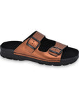 Meeliku Womens Leather Sandals – Bronze