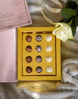 Mellow Trio of Truffles in Blush Book