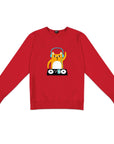 DJ Cat Cotton Sweatshirt for Men