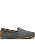 Tyre Sole Espadrilles, charcoal suede