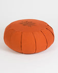 Yoga Studio GOTS Organic Cotton Round Lotus Zafu Buckwheat Cushion